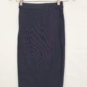 Second-Hand - LEGOE Navy Asymmetrical Pencil Style Skirt Size XS - SwapUp