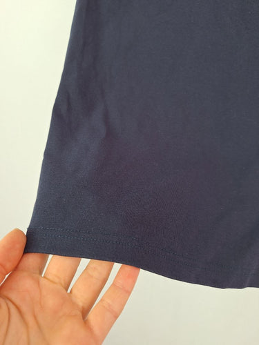 Second-Hand - LEGOE Navy Asymmetrical Pencil Style Skirt Size XS - SwapUp