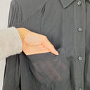 Second-Hand - Country Road Semi Sheer Collared Shirt Size 14 - SwapUp