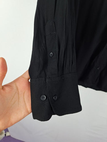 Second-Hand - Country Road Semi Sheer Collared Shirt Size 14 - SwapUp