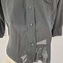 Second-Hand - Country Road Semi Sheer Collared Shirt Size 14 - SwapUp