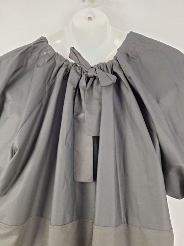 Second-Hand - COS Gathered Two Texture Mini Dress Size M - SwapUp