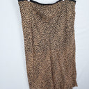 Second-Hand - J.Crew Leopard Print Bias Cut Midi Skirt Size XXXL - SwapUp