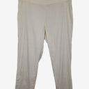 Second-Hand - Blue Illusion Crisp Light Linen Blend Pants Size XL - SwapUp