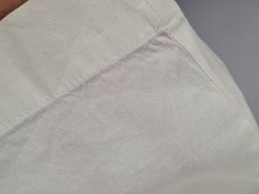 Second-Hand - Blue Illusion Crisp Light Linen Blend Pants Size XL - SwapUp