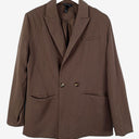 Second-Hand - alice in the eve Milk Chocolate Oversized Blazer Size XS - SwapUp