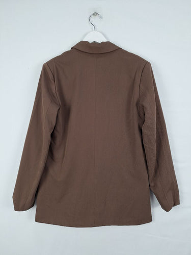 Second-Hand - alice in the eve Milk Chocolate Oversized Blazer Size XS - SwapUp