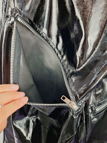 Second-Hand - I.AM.GIA Faux Leather Biker Zip Pants Size XXS - SwapUp
