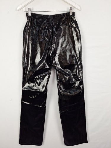 Second-Hand - I.AM.GIA Faux Leather Biker Zip Pants Size XXS - SwapUp