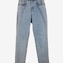 Second-Hand - The Ragged Priest Cheek Rip Light Wash Jeans Size 6 - SwapUp