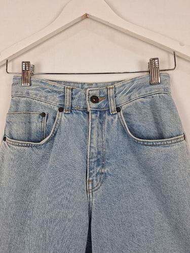 Second-Hand - The Ragged Priest Cheek Rip Light Wash Jeans Size 6 - SwapUp
