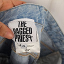 Second-Hand - The Ragged Priest Cheek Rip Light Wash Jeans Size 6 - SwapUp