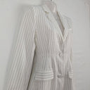 Second-Hand - Runaway White Pinstripe Blazer Dress Size XS - SwapUp