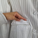 Second-Hand - Runaway White Pinstripe Blazer Dress Size XS - SwapUp