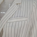 Second-Hand - Runaway White Pinstripe Blazer Dress Size XS - SwapUp