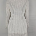 Second-Hand - Runaway White Pinstripe Blazer Dress Size XS - SwapUp