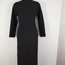 Second-Hand - Mossman Mock Neck Sleek Black Maxi Dress Size 6 - SwapUp
