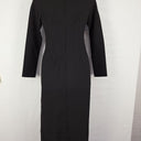 Second-Hand - Mossman Mock Neck Sleek Black Maxi Dress Size 6 - SwapUp