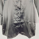Second-Hand - Meshki Satin Shoulder Padded Shirt Dress Size XXS - SwapUp