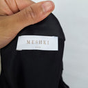 Second-Hand - Meshki Satin Shoulder Padded Shirt Dress Size XXS - SwapUp