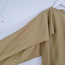 Second-Hand - COS Elevated Olive Cape Sleeve Top Size 6 - SwapUp