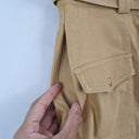 Second-Hand - Sheike Camel Cargo Style Mini Skirt Size 10 - SwapUp