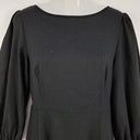 Second-Hand - Atmos & Here Open Back Linen Blend Maxi Dress Size 10 - SwapUp