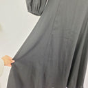 Second-Hand - Atmos & Here Open Back Linen Blend Maxi Dress Size 10 - SwapUp