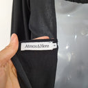 Second-Hand - Atmos & Here Open Back Linen Blend Maxi Dress Size 10 - SwapUp