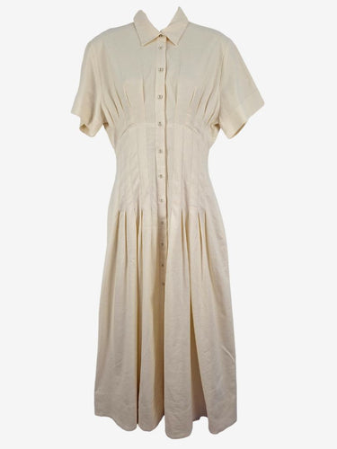 Pasduchas Arcacia Midi Shirt Dress Size 10