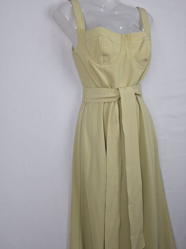 Second-Hand - By Johnny Pistachio Corset Style Maxi Dress Size 8 - SwapUp