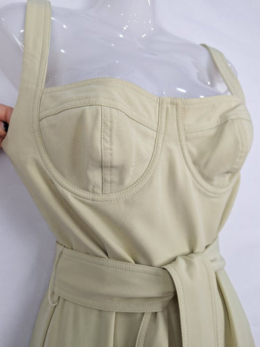 Second-Hand - By Johnny Pistachio Corset Style Maxi Dress Size 8 - SwapUp