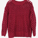 Second-Hand - Reiss Rhubarb Loose Knit Oversized Jumper Size XS - SwapUp
