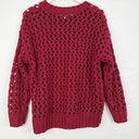 Second-Hand - Reiss Rhubarb Loose Knit Oversized Jumper Size XS - SwapUp