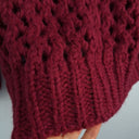 Second-Hand - Reiss Rhubarb Loose Knit Oversized Jumper Size XS - SwapUp