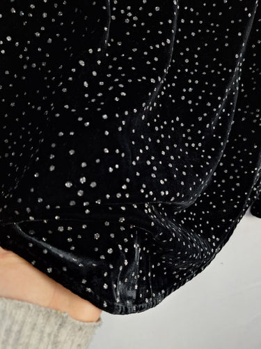 Second-Hand - IRO Velour Shimmer Shirt Size 8 - SwapUp