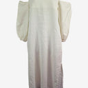 Second-Hand - Maurie & Eve Heavy Pearl Linen Off Shoulder Dress Size 14 - SwapUp