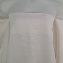 Second-Hand - Maurie & Eve Heavy Pearl Linen Off Shoulder Dress Size 14 - SwapUp