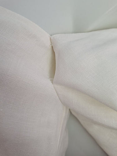 Second-Hand - Maurie & Eve Heavy Pearl Linen Off Shoulder Dress Size 14 - SwapUp