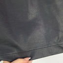 Second-Hand - Country Road Black 'Leather' Wet Look Mini Skirt Size S - SwapUp