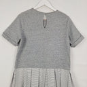 Second-Hand - Country Road Grey Pleat Detail Top Size S - SwapUp