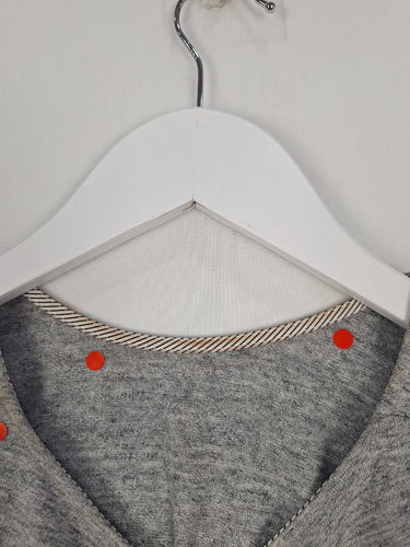 Second-Hand - Country Road Grey Pleat Detail Top Size S - SwapUp