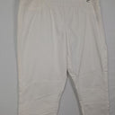 Second-Hand - Boho Bird White Denim Pull On Pants Size 22 - SwapUp