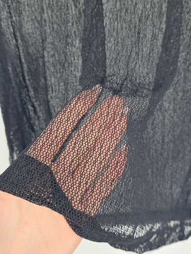 Second-Hand - TS Spider Mesh Raglan Top Size L - SwapUp