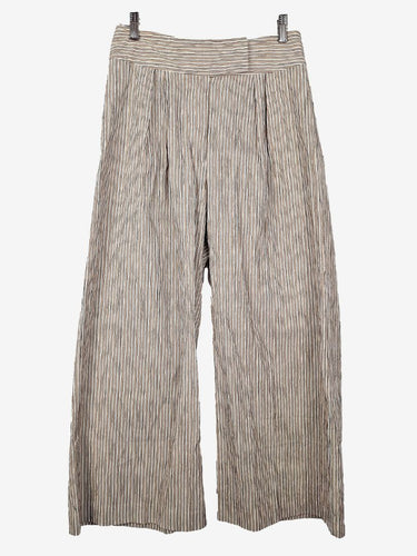 Cue Resort Sand Stripe Pants Size 10