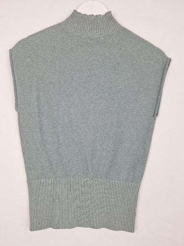 Second-Hand - Country Road Slate Mockneck Relaxed Fit Top Size XXS - SwapUp