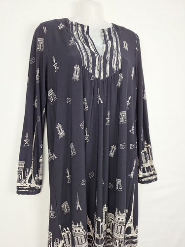 Second-Hand - Leona Edmiston Parisian Holiday Dress Size 10 - SwapUp