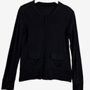 Second-Hand - Metalicus Snap Button Stretchy Cardigan Size M - SwapUp