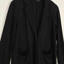 Second-Hand - Bylyse Black Collar Work Jacket Size S - SwapUp