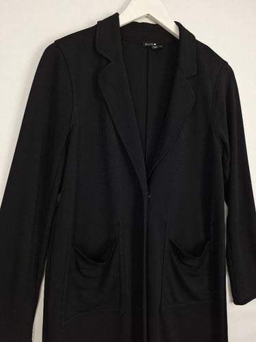 Second-Hand - Bylyse Black Collar Work Jacket Size S - SwapUp